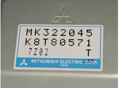 Recambio de centralita motor uce para mitsubishi montero   (v3_w, v2_w, v4_w, v5_w) 2.8 td (v46w, v26w) referencia OEM IAM MK322 2